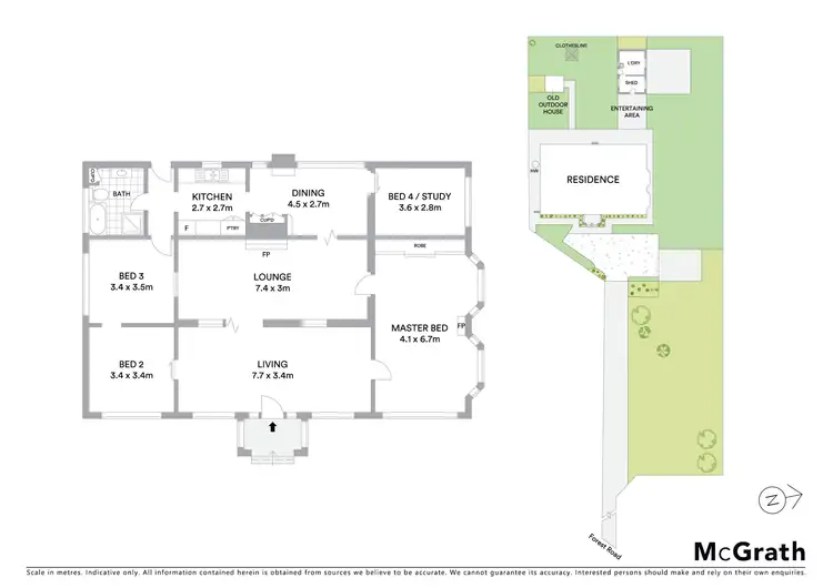 Floorplan of Homely house listing, 870b Forest Road, Peakhurst NSW 2210