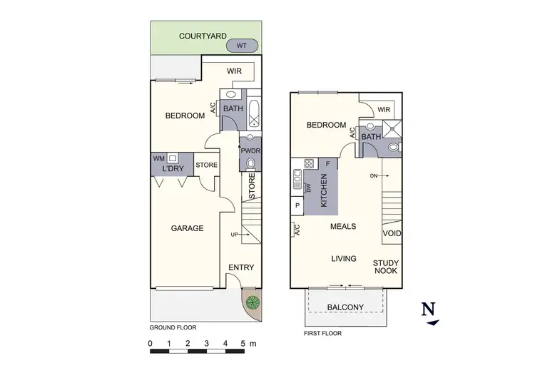 Floorplan of Homely townhouse listing, 6/3 Narcissus Avenue, Boronia VIC 3155