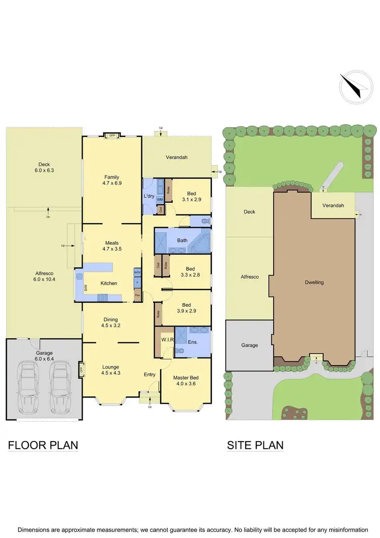 Floorplan of Homely house listing, 6 Bugatti Court, Mill Park VIC 3082