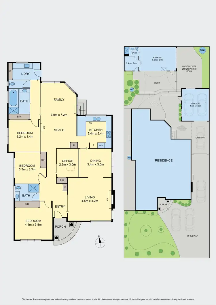 Floorplan of Homely house listing, 64 Hayes Road, Strathmore VIC 3041