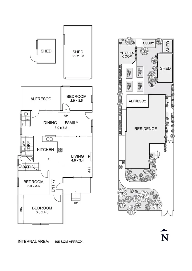 Floorplan of Homely house listing, 20 Ulm Street, Coburg North VIC 3058