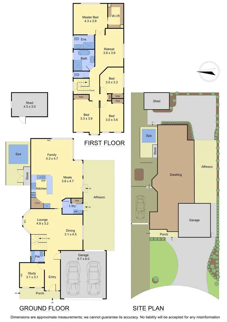 Floorplan of Homely house listing, 4 Hilliana Waters, Mill Park VIC 3082