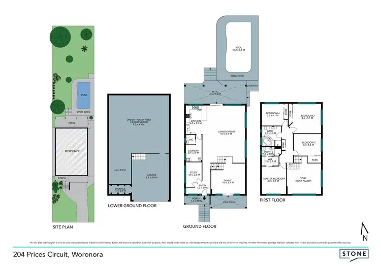 Floorplan of Homely house listing, 204 Prices Circuit, Woronora NSW 2232