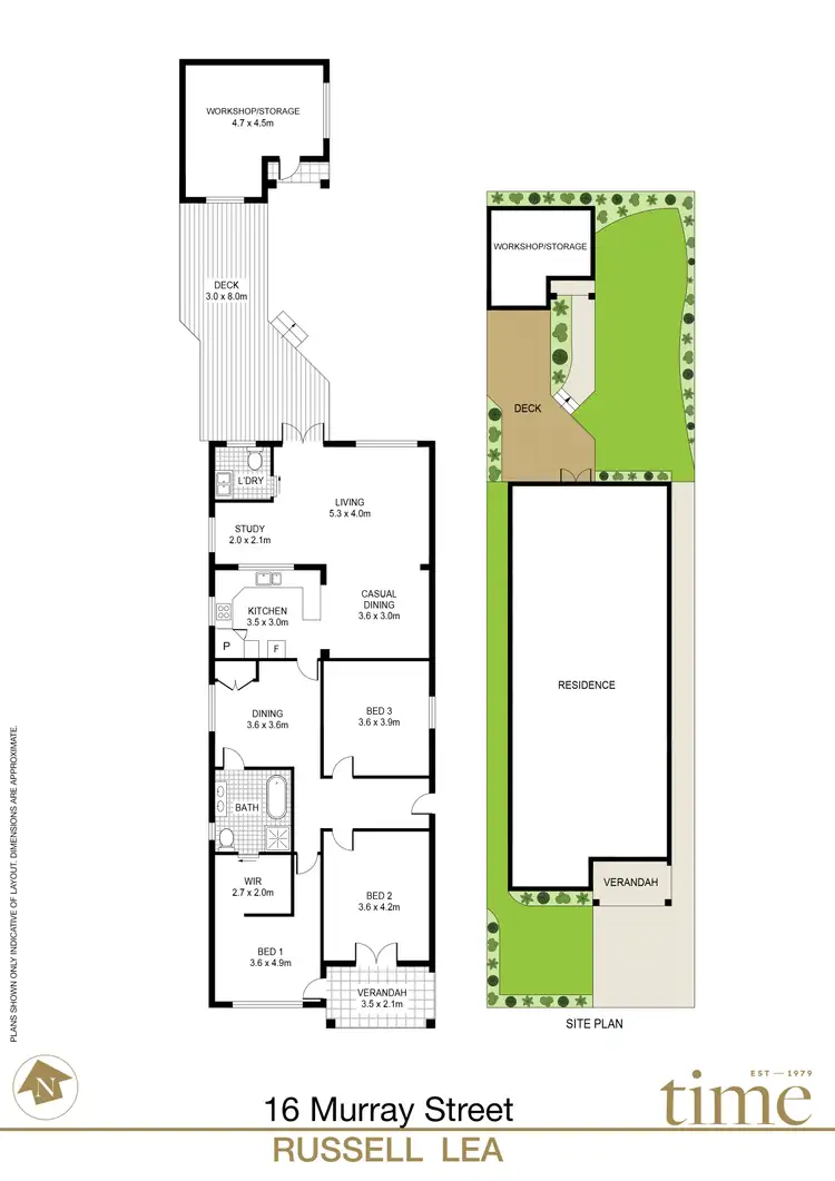 Floorplan of Homely house listing, 16 Murray Street, Russell Lea NSW 2046