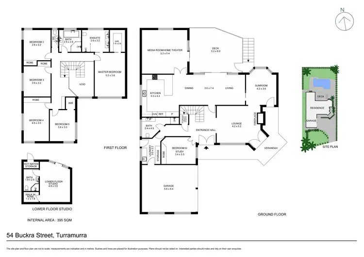 Floorplan of Homely house listing, 54 Buckra Street, Turramurra NSW 2074
