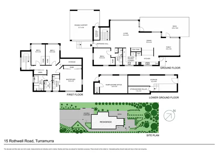 Floorplan of Homely house listing, 15 Rothwell Road, Turramurra NSW 2074