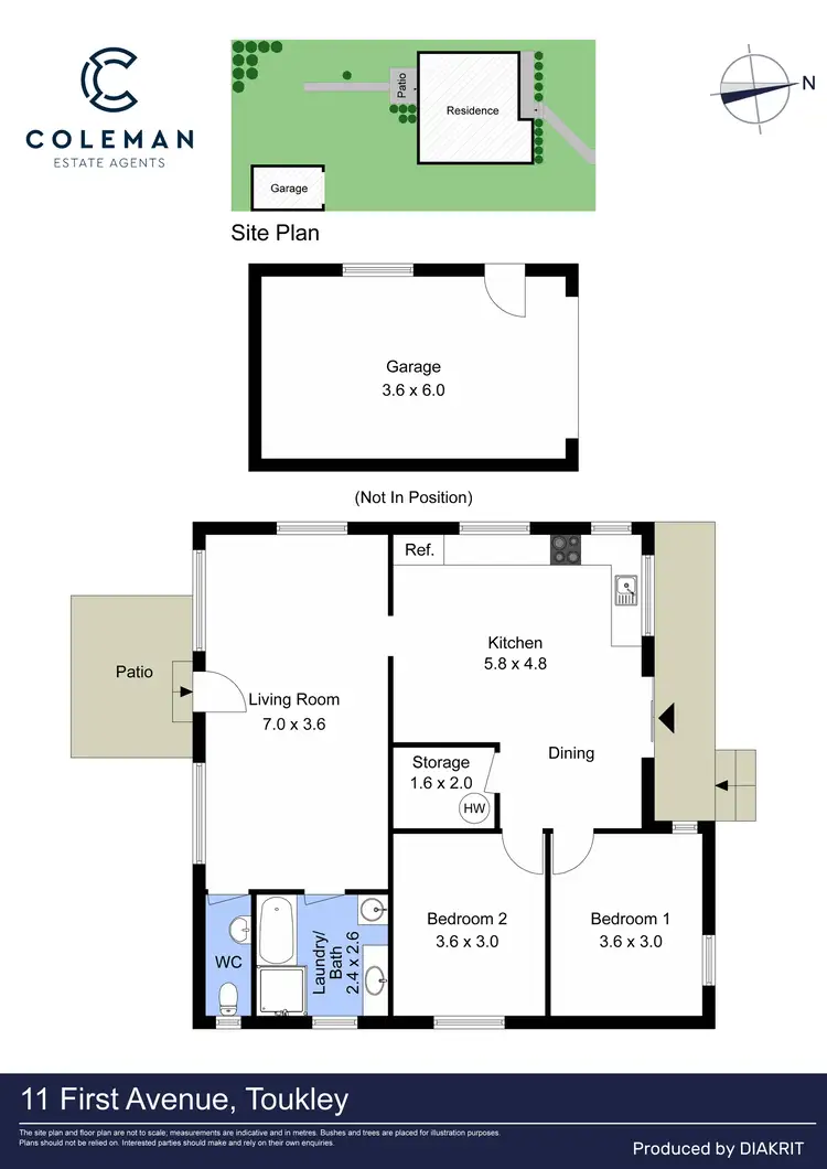 Floorplan of Homely house listing, 11 First Avenue, Toukley NSW 2263
