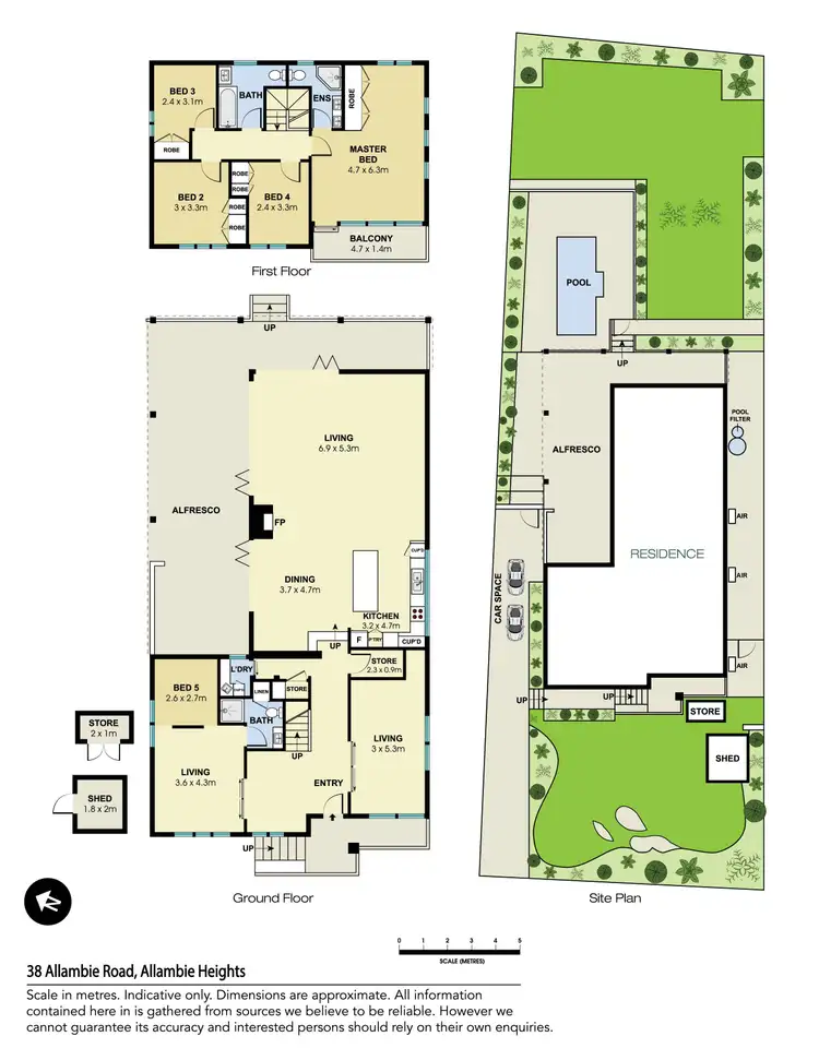 Floorplan of Homely house listing, 38 Allambie Road, Allambie Heights NSW 2100