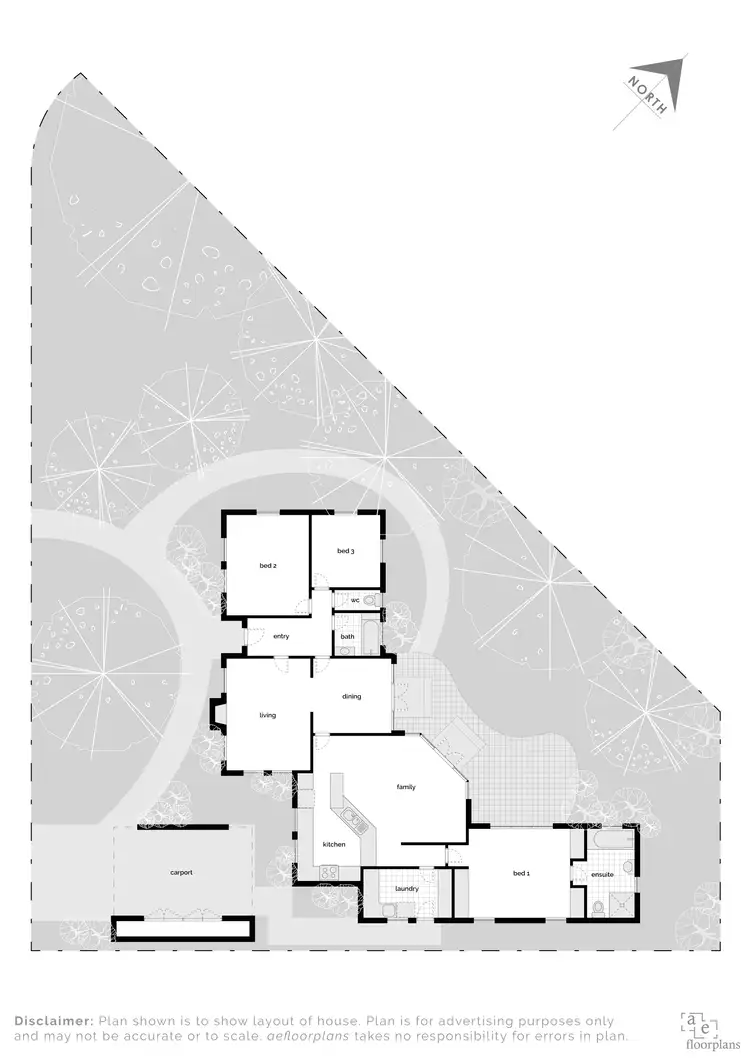 Floorplan of Homely house listing, 1 Strzelecki Crescent, Narrabundah ACT 2604