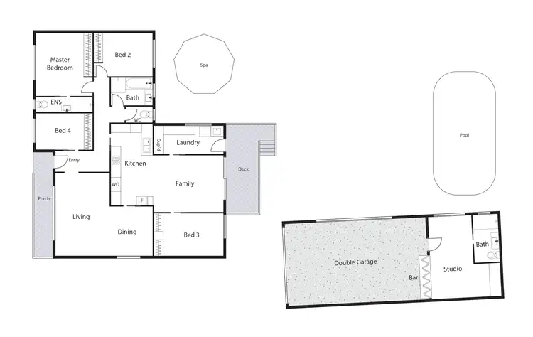 Floorplan of Homely house listing, 167 Streeton Drive, Stirling ACT 2611