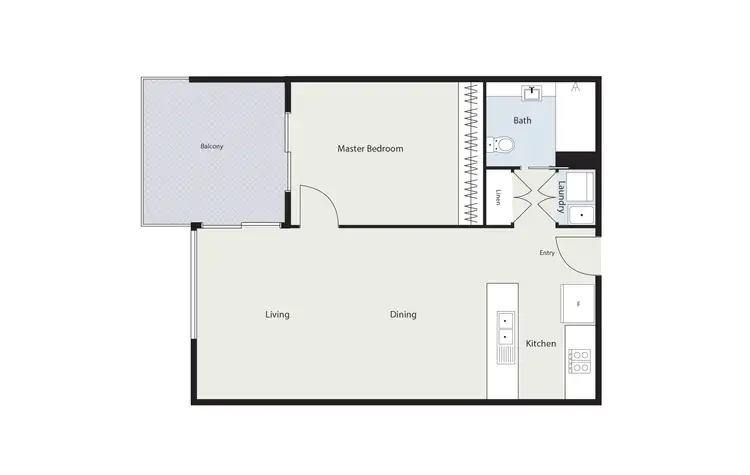Floorplan of Homely unit listing, 34/4 Thadoona Street, Crace ACT 2911