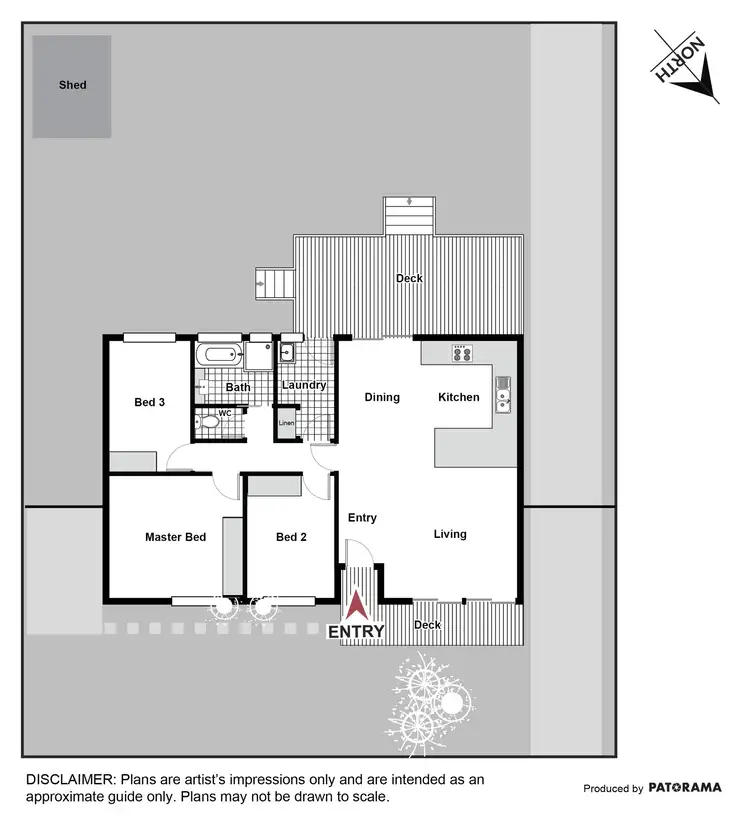 Floorplan of Homely house listing, 29 Tepper Circuit, Kambah ACT 2902