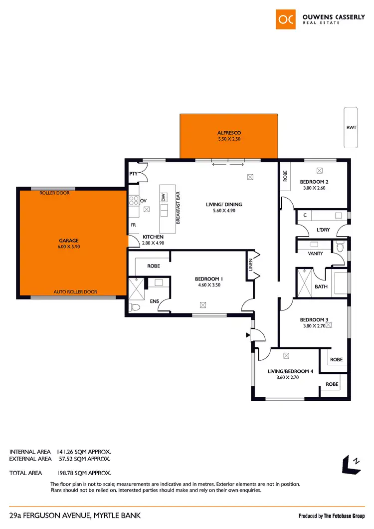 Floorplan of Homely house listing, 29A Ferguson Avenue, Myrtle Bank SA 5064