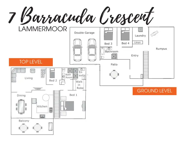 Floorplan of Homely house listing, 7 Barracuda Crescent, Lammermoor QLD 4703