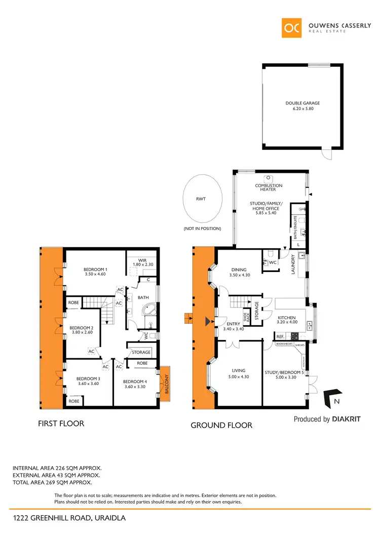Floorplan of Homely house listing, 1222 Greenhill Road, Uraidla SA 5142