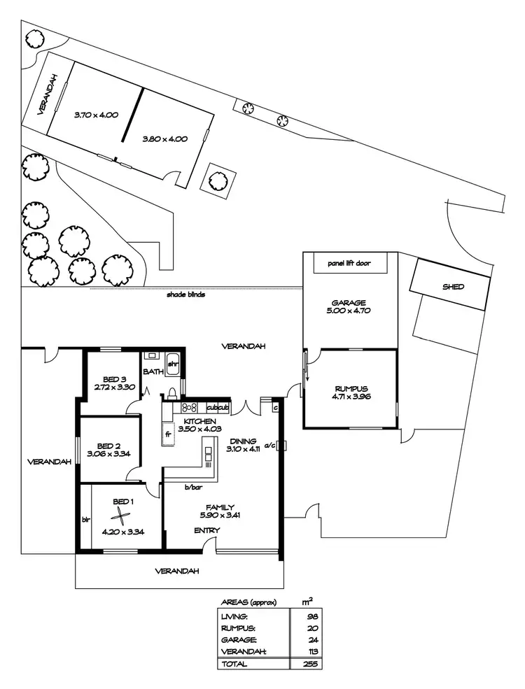 Floorplan of Homely house listing, 18 Taylor Street, Parafield Gardens SA 5107