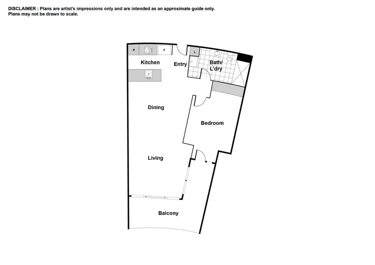 Floorplan of Homely apartment listing, 808/240 Bunda Street, City ACT 2601