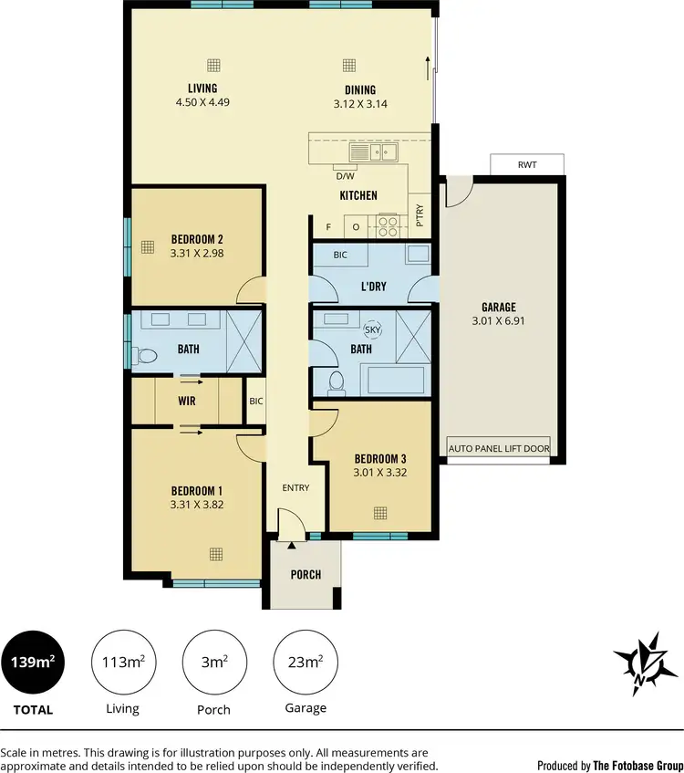 Floorplan of Homely house listing, 8/2 Miami Court, Fulham Gardens SA 5024