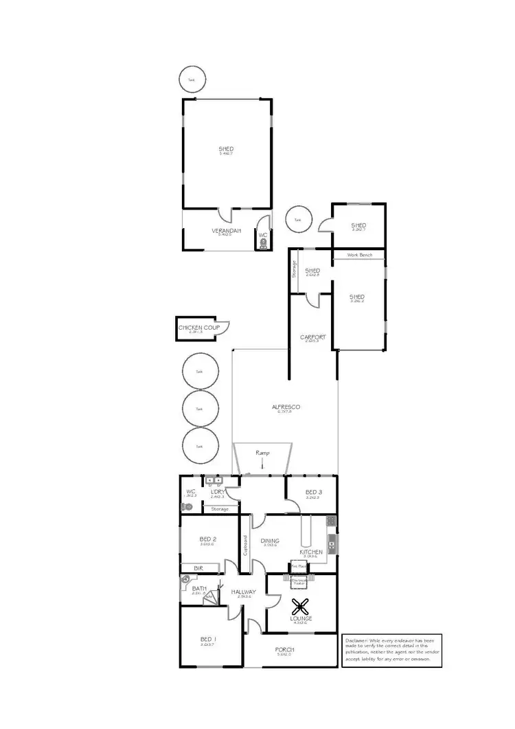Floorplan of Homely house listing, 15 Eltham Avenue, Port Lincoln SA 5606