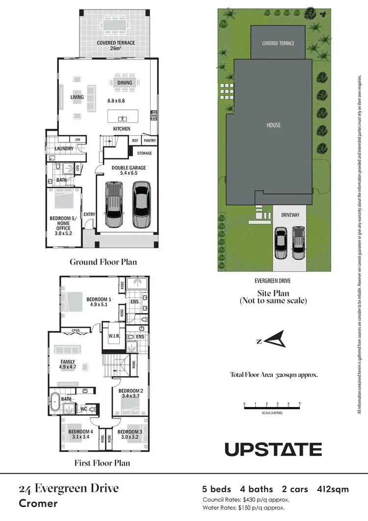 Floorplan of Homely house listing, 24 Evergreen Drive, Cromer NSW 2099