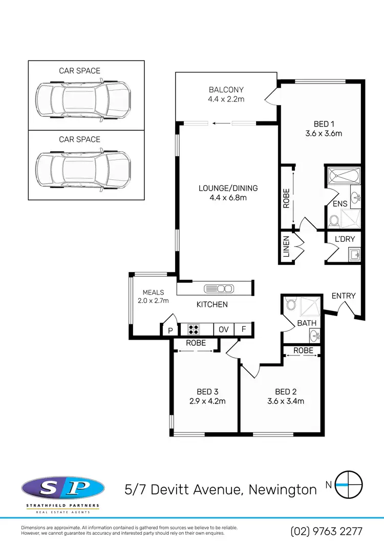Floorplan of Homely apartment listing, 5/7 Devitt Avenue, Newington NSW 2127