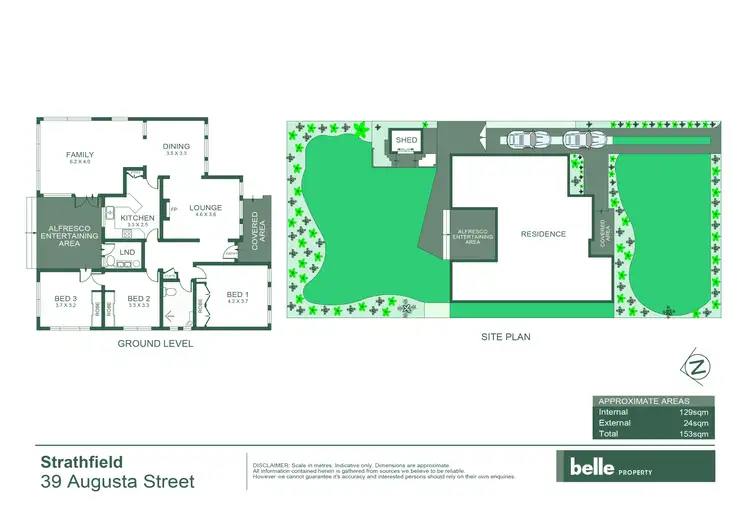 Floorplan of Homely house listing, 39 Augusta Street, Strathfield NSW 2135