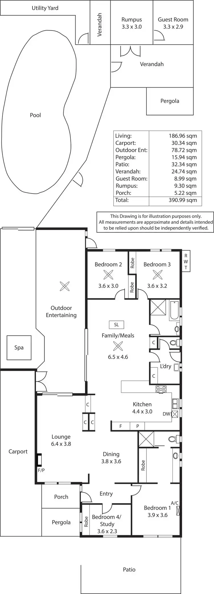 Floorplan of Homely house listing, 108 Fourth Avenue, Joslin SA 5070