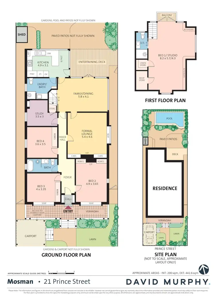 Floorplan of Homely house listing, 21 Prince Street, Mosman NSW 2088