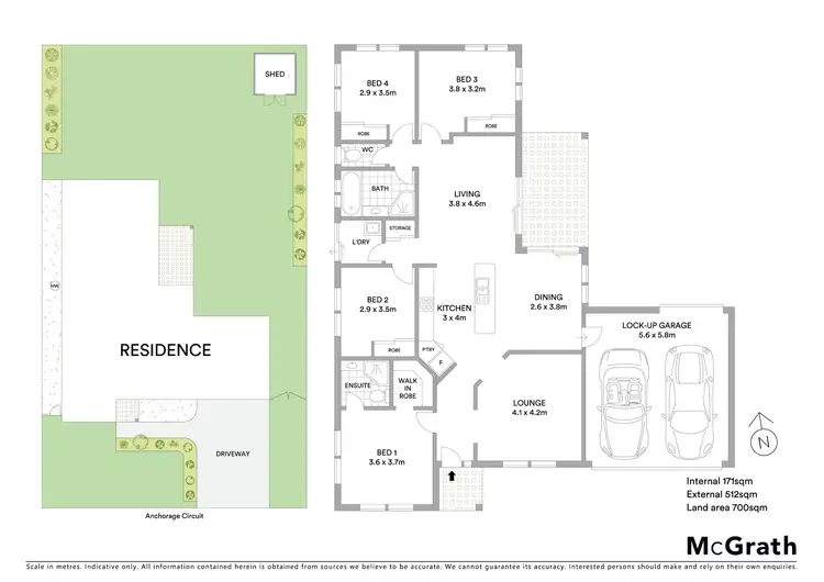 Floorplan of Homely house listing, 33 Anchorage Circuit, Bushland Beach QLD 4818