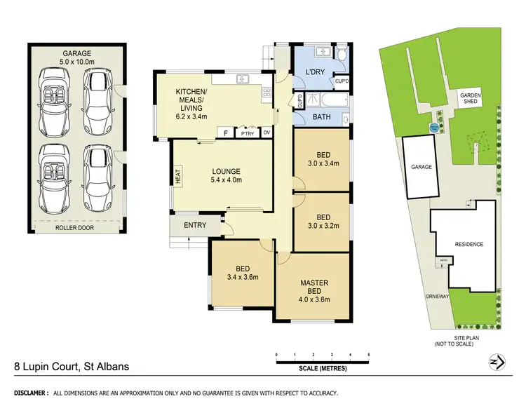 Floorplan of Homely house listing, 8 Lupin Court, St Albans VIC 3021