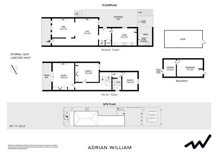 Floorplan of Homely house listing, 78 Crystal Street, Petersham NSW 2049