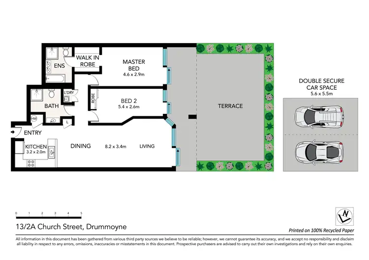 Floorplan of Homely unit listing, 13/2a Church Street, Drummoyne NSW 2047