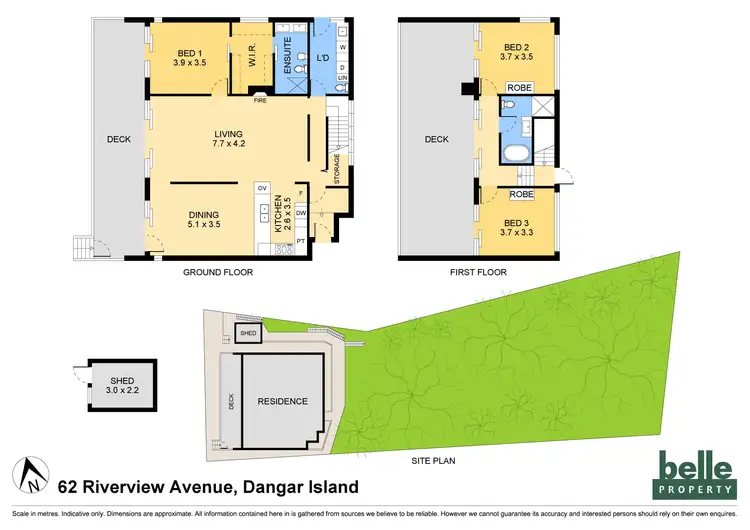 Floorplan of Homely house listing, 62 Riverview Avenue, Dangar Island NSW 2083