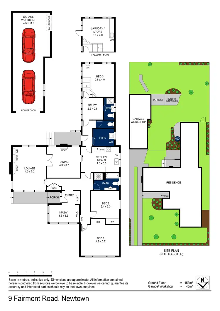 Floorplan of Homely house listing, 9 Fairmont Road, Newtown VIC 3220
