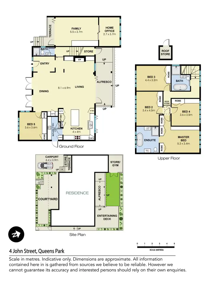 Floorplan of Homely house listing, 4 John Street, Queens Park NSW 2022