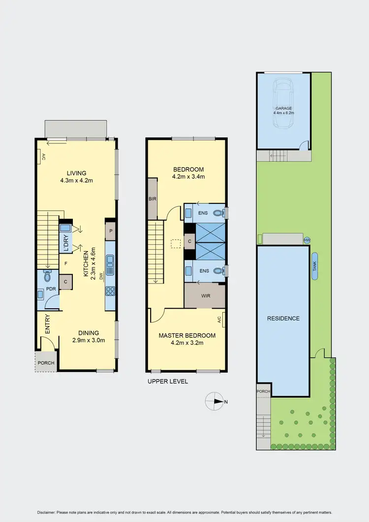 Floorplan of Homely townhouse listing, 23 Aperture Street, Coburg North VIC 3058