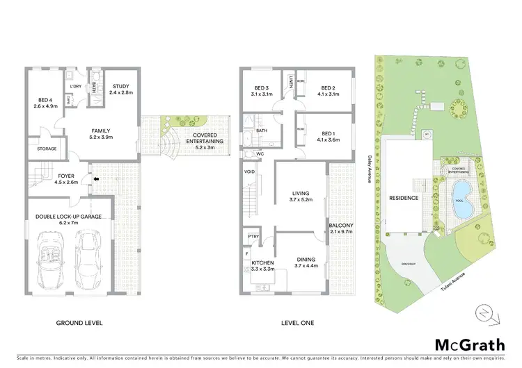 Floorplan of Homely house listing, 1 Tulani Avenue, Daleys Point NSW 2257