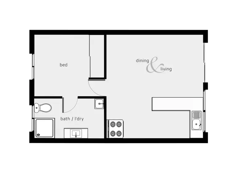 Floorplan of Homely unit listing, 8/10 Springfield Crescent, Manoora QLD 4870