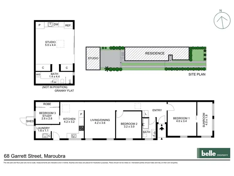 Floorplan of Homely house listing, 68 Garrett Street, Maroubra NSW 2035