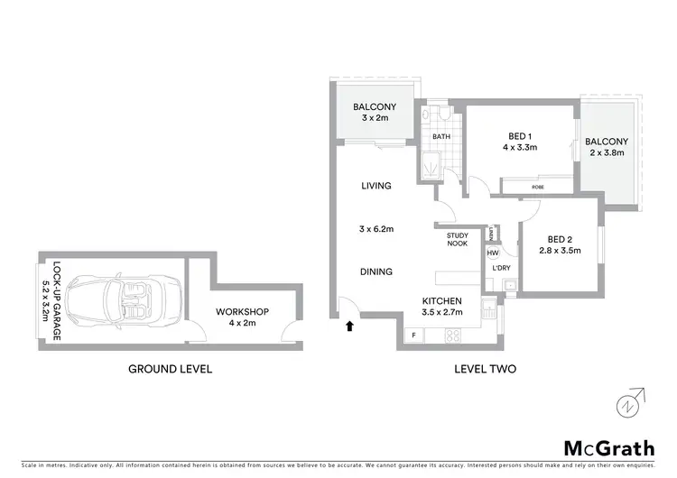 Floorplan of Homely apartment listing, 5/7 Short Street, Carlton NSW 2218