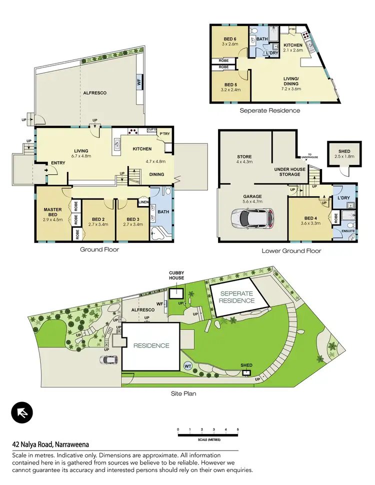 Floorplan of Homely house listing, 42 Nalya Road, Narraweena NSW 2099