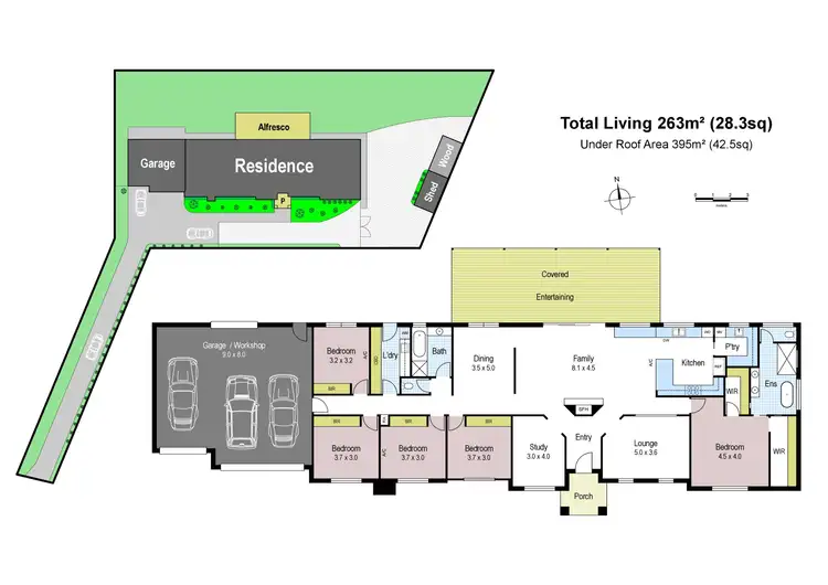 Floorplan of Homely house listing, 61 Jackson Drive, Drouin VIC 3818