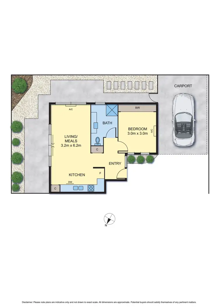 Floorplan of Homely unit listing, 3/20 Keilor Avenue, Reservoir VIC 3073