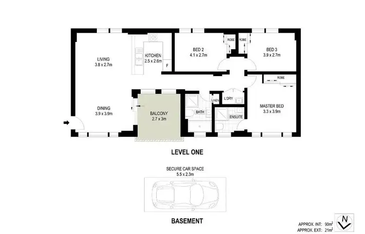 Floorplan of Homely apartment listing, 6/258 Railway Terrace, Guildford NSW 2161