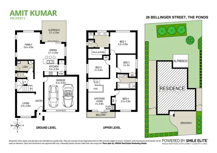 Floorplan of Homely house listing, 26 Bellinger Street, The Ponds NSW 2769
