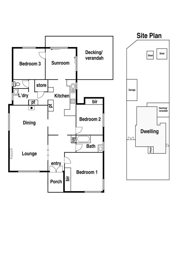 Floorplan of Homely house listing, 73 Crookston Road, Reservoir VIC 3073