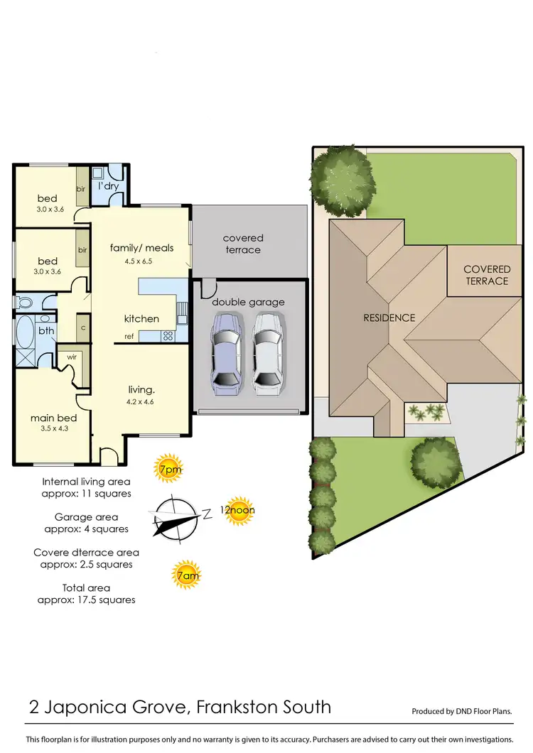 Floorplan of Homely house listing, 2 Japonica Grove, Frankston South VIC 3199