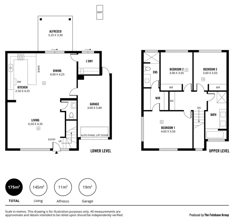 Floorplan of Homely townhouse listing, 42A Graves Street, Newton SA 5074