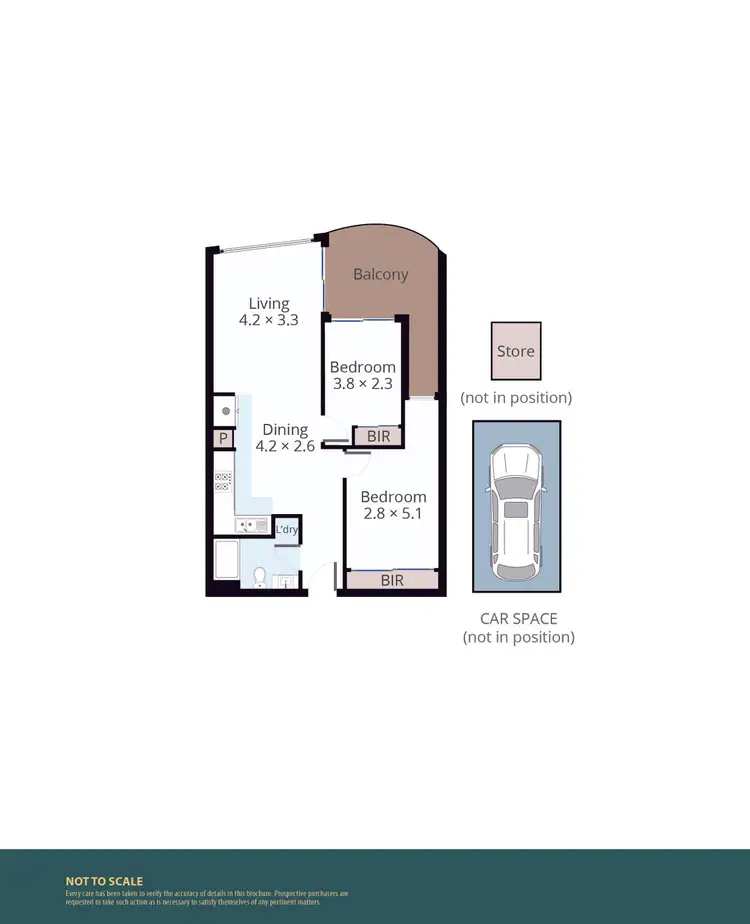 Floorplan of Homely apartment listing, 822/850 Whitehorse Road, Box Hill VIC 3128