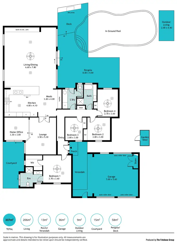 Floorplan of Homely house listing, 3 Frome Crescent, West Lakes SA 5021